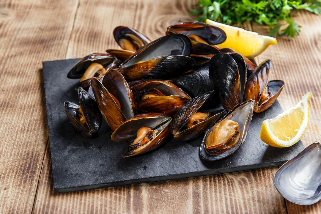 mussels ដើម្បីបង្កើនថាមពល